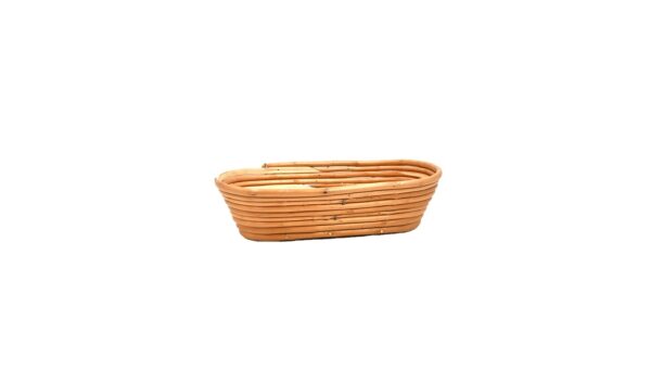 Koszyk wiklinowy 0,5 kg podłużny 26x12x7 cm do rozrostu / garowania chleba