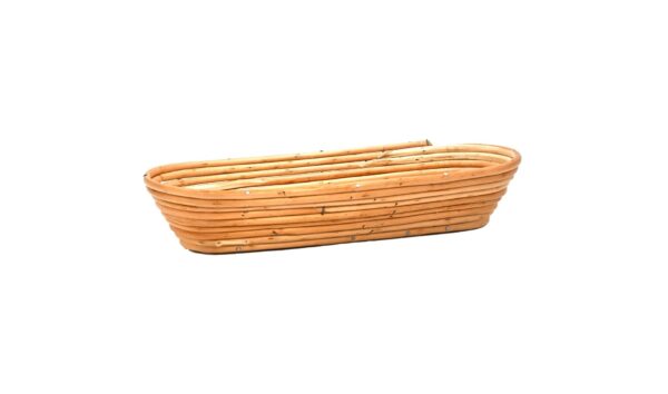 Koszyk wiklinowy 1,2 kg podłużny 36x14x7,5 cm do rozrostu / garowania chleba