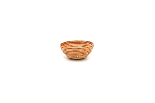 Koszyk wiklinowy 0,8 kg okrągły 19×9 cm do rozrostu / garowania chleba