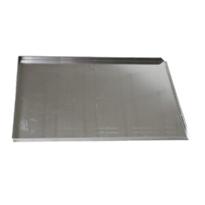 Blacha piekarnicza 3 ranty lita 60x40x2cm aluminium