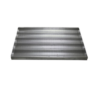 Blacha piekarnicza bagietkowa 60×40 cm / 5 muld zamknieta